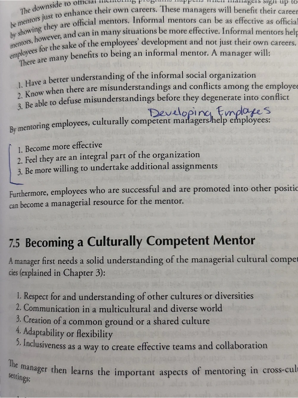 Cultural Competence for Public Managers: Managing Diversity in Today' s World